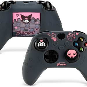 Controller Cover Skin for Xbox Series X/S,Soft Silicone Anti-Slip Protective Cover Skin Case Compatible with Xbox Controller with 2 Thumb Grip Caps - KLM