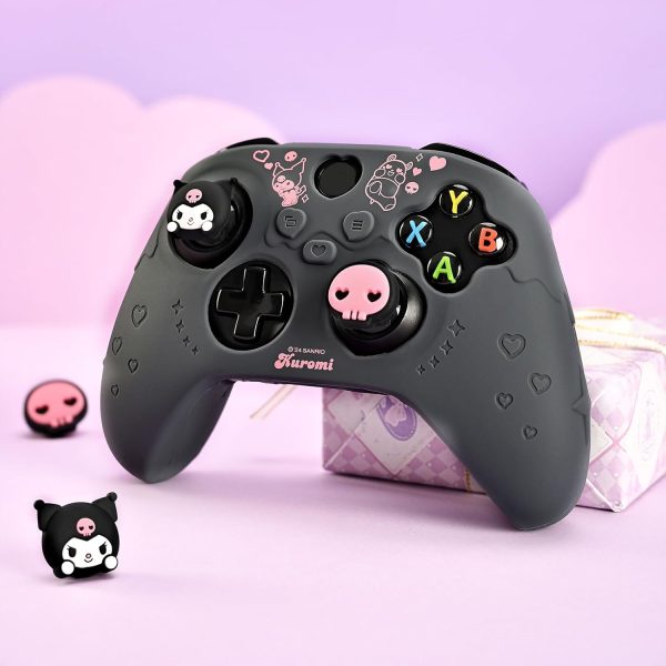 Controller Cover Skin for Xbox Series X/S,Soft Silicone Anti-Slip Protective Cover Skin Case Compatible with Xbox Controller with 2 Thumb Grip Caps - KLM - Image 6