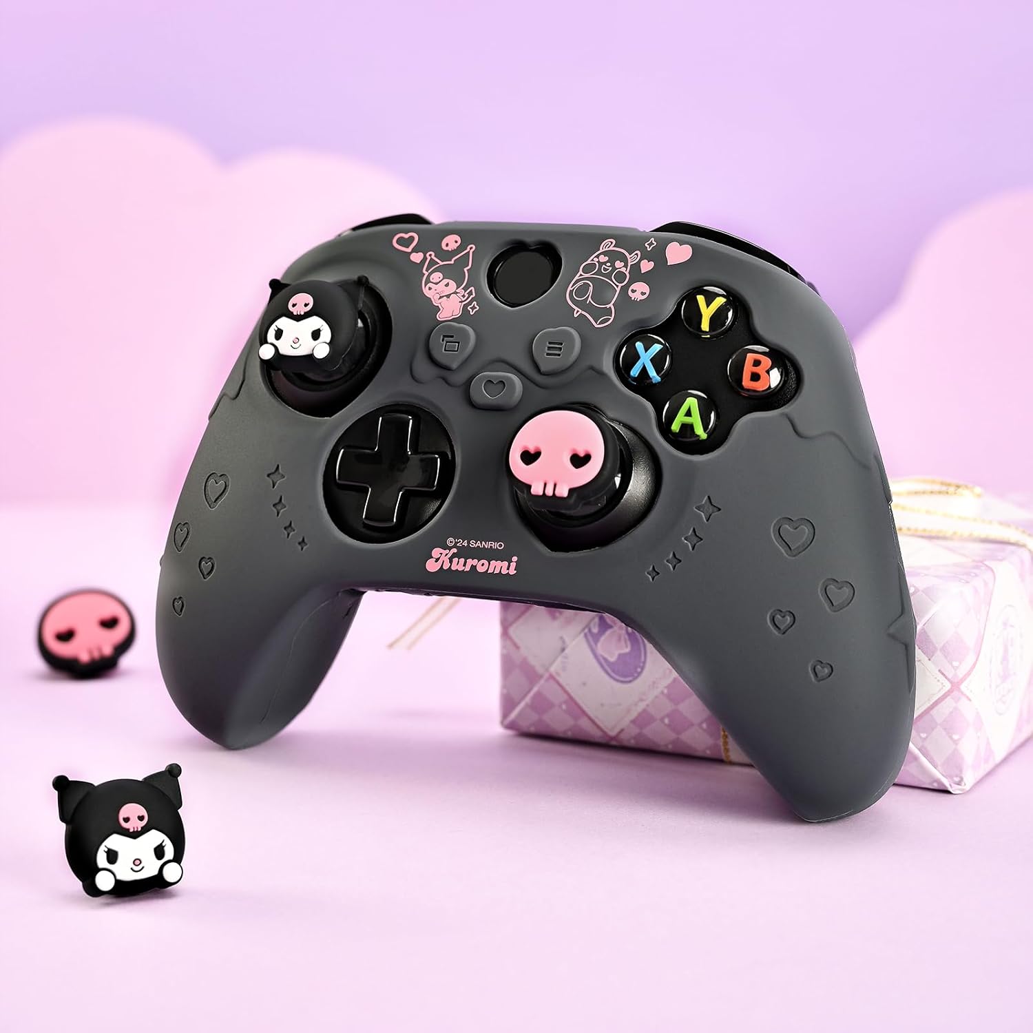 Controller Cover Skin for Xbox Series X/S,Soft Silicone Anti-Slip Protective Cover Skin Case Compatible with Xbox Controller with 2 Thumb Grip Caps - KLM - Image 6