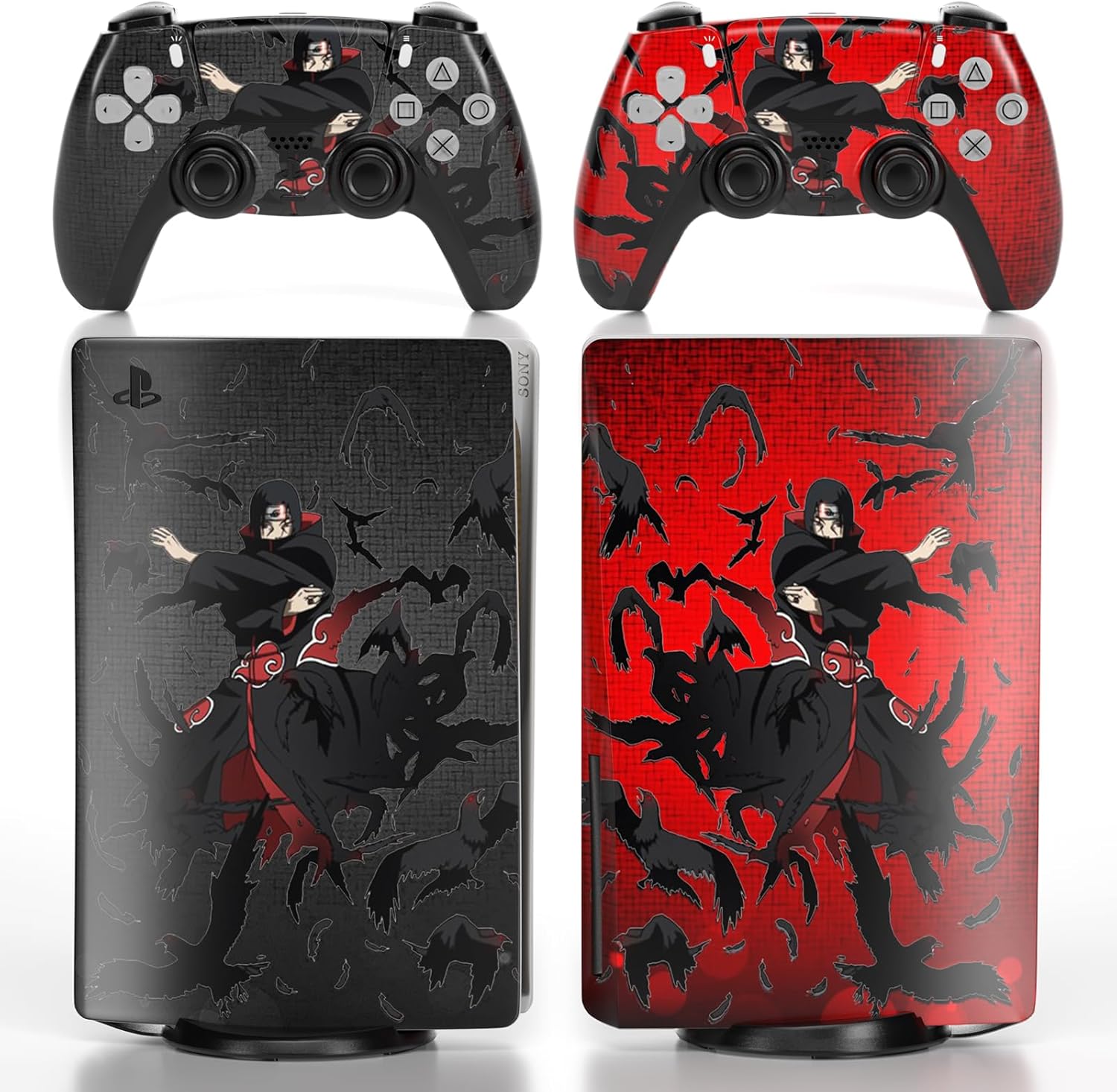 PS 5 Skin Disc Edition Anime Console and Controller Vinyl Sticker, Durable, Scratch Resistant, No Bubble, Precisely Line Up, Compatible with Play S tation 5 - Image 7